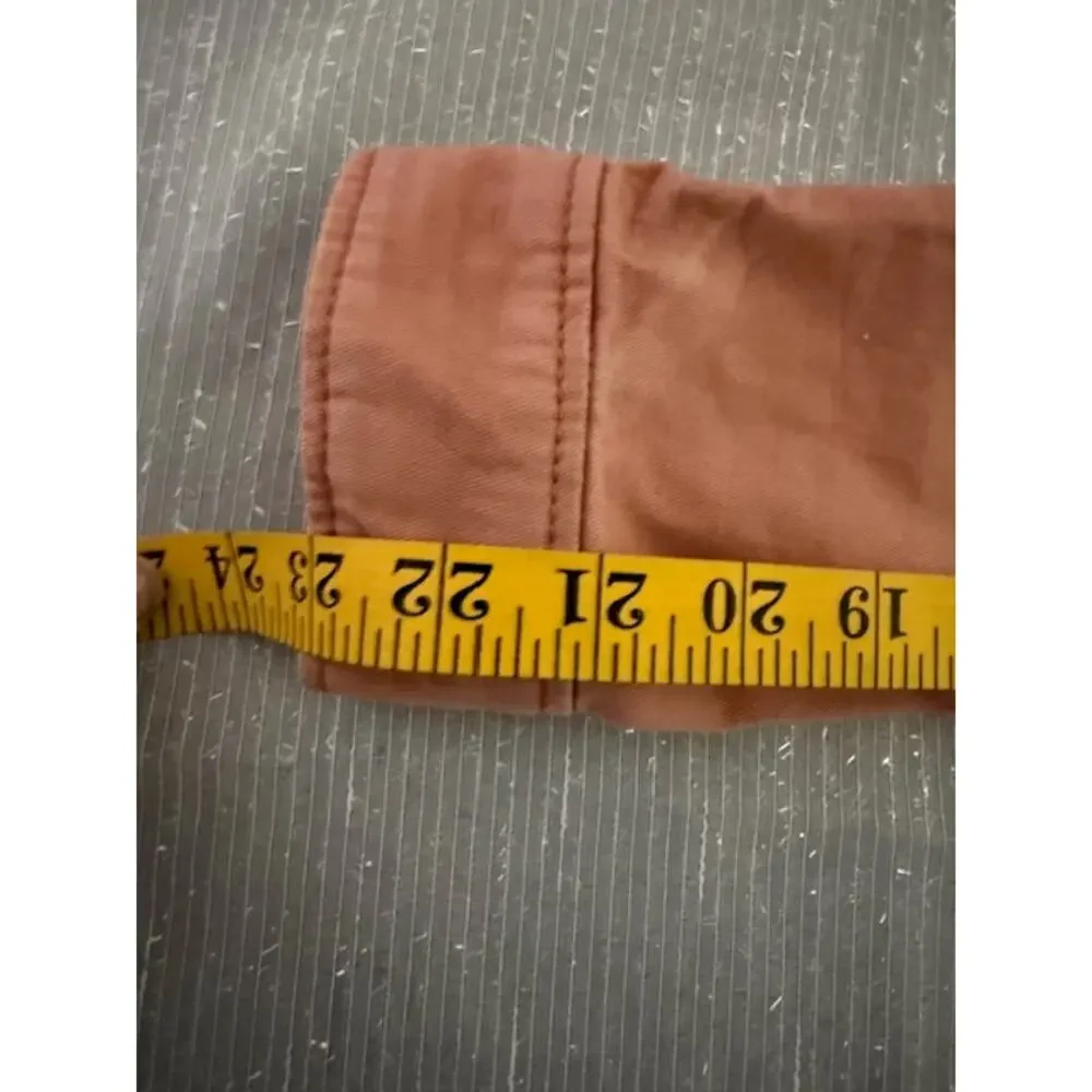 ABERCROMBIE & FITCH PINK BUTTON UP JACKET SIZE SMALL - Picture 6 of 8